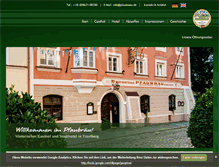 Tablet Screenshot of pfaubraeu.de